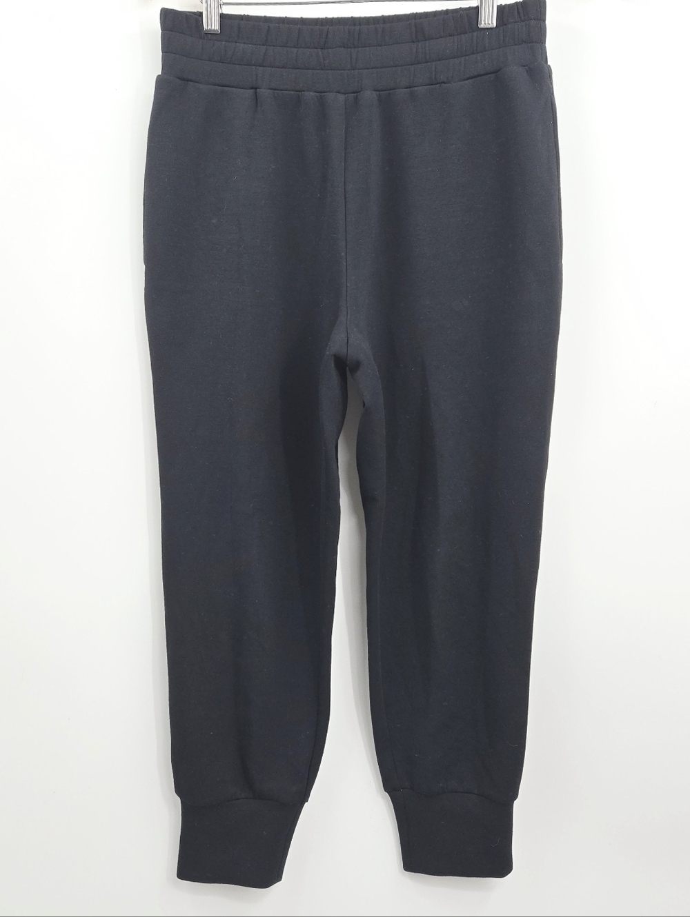 Varley Double Soft Black Slim Jogger Pants
